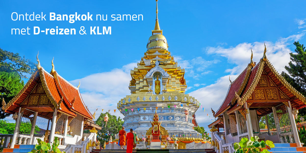 Met KLM naar Bangkok